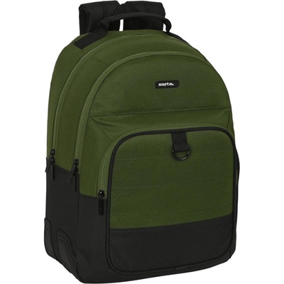 SAFTA Училищна чанта Safta Dark forest Черен Зелен 32 x 42 x 15 cm