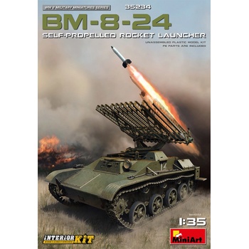 MiniArt BM 8 24 Self Propelled Rocket Launcher 1:35