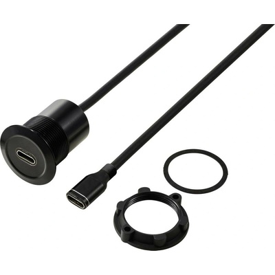 TRU COMPONENTS TC-13376304 Připojovací kabel USB-C 100 cm, 1 ks