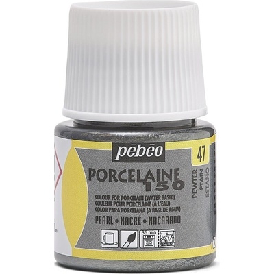 Pébéo Barva na porcelán Porcelaine 150 45 ml 47 Pewter