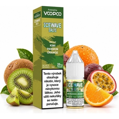Voopoo Icewawe Salts Kiwi Passion Orange 10 ml 20 mg