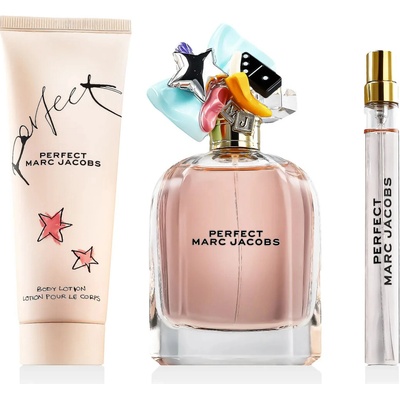 Marc Jacobs Perfect EDP 100 ml + telové mlieko 75 ml + EDP 10 ml darčeková sada