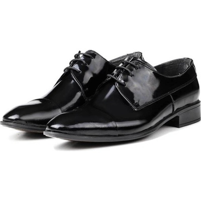 Ducavelli Мъжки обувки от естествен лак - Черни #320231 (320231_Черно)