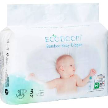 Image 1 of Eco Boom Бебешки бамбукови пелени Eco Boom 3, 32 броя (ECOBOOM02)