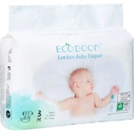 Eco Boom Бебешки бамбукови пелени Eco Boom 3, 32 броя (ECOBOOM02) - ozone