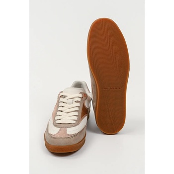 Karl Lagerfeld Кожени маратонки Karl Lagerfeld KANDIDATE в бежово KL63855 (KL63855.3PT)