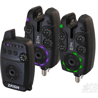 ZFISH Sada Hlásičů Bite Alarm Set Zx8 Počet hlásičů: 2 + 1 – Hledejceny.cz