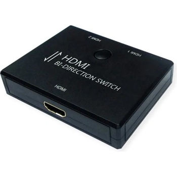 Roline VALUE Двупосочен превключвател, 4K60Hz 14.99. 3586-10 (14.99.3586-10)