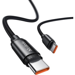 Mcdodo Кабел с бързо зареждане за устройства с USB-C порт (200 см) (черен) - Mcdodo USB-C to USB-C Cable 240W (CA-3681) (CA-3681)