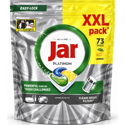 Jar Platinum Lemon kapsle do myčky 73 ks – Hledejceny.cz