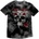 Guns N' Roses Flower Skull Dip-Dye on Grey S Риза (GNRTS94MDD01)
