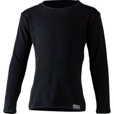 Lasting dětská merino mikina Snopy černá