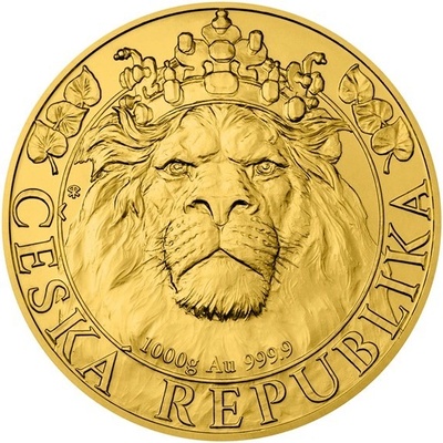 Česká mincovna Zlatá mince Český lev stand 1000 g – Zbozi.Blesk.cz