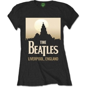 The Beatles Liverpool, England Black S Дамски Риза (BEATTEE171LB01)