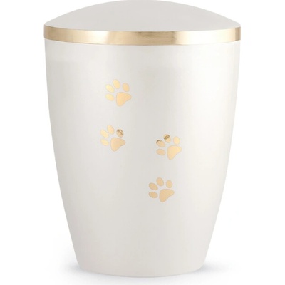 Zvieracia urna Elegance Paws - Biela 1,5l