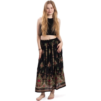 Dlouhá sukně GYPSY černá I.