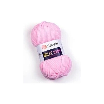 YarnArt Dolce Baby 750 - světle růžová