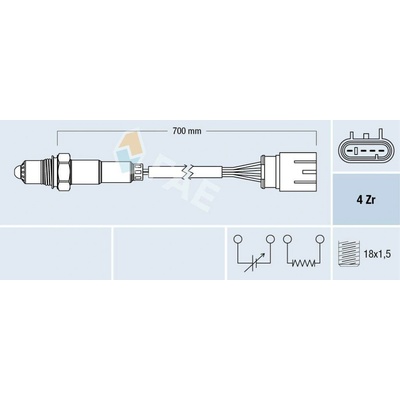 Lambda sonda FAE 77690