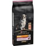 Purina PRO PLAN Medium/Large Adult 7+ Sensitive Skin OPTIDERMA- суха храна със сьомга за по-възрастни кучета от средни и големи породи с чувствителна кожа-14кг