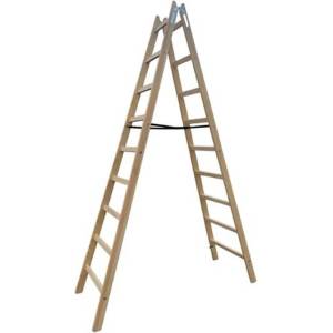 KRAUSE Дървена стълба Drabest Tex Star, 2x9, 2.85 м (03030018) (03030018)