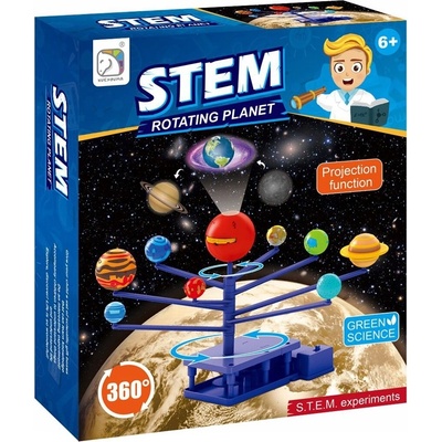 Otočný solárny systém s projektorom Solar Sytem