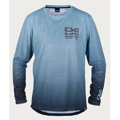 TSG Grip Jersey dlhý rukáv Steel Blue Fade