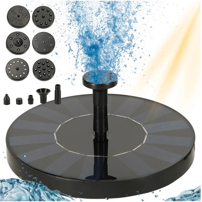 Creative Corner Solární zahradní fontána plovoucí 16 cm – Zboží Dáma