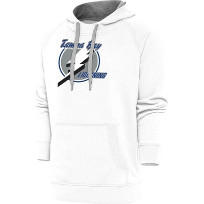 Tampa Bay Lightning Antigua Special Edition 2.0 Victory Pullover Hoodie White