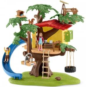 Schleich Комплект фигурки Schleich Farm World - Дървена къща (42408-02107)