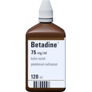 Volně prodejné léky BETADINE DRM 75MG/ML DRM SOL 120ML
