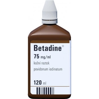 BETADINE DRM 75MG/ML DRM SOL 120ML