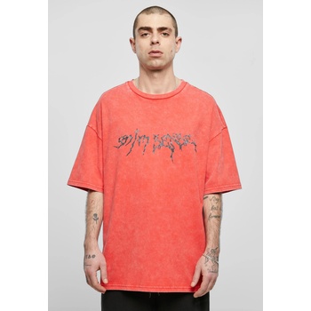 Mister Tee Тениска Sense Goth T-Shirt Washed red XXLUB-SENSE014-00199 - Тъмносив, размер S