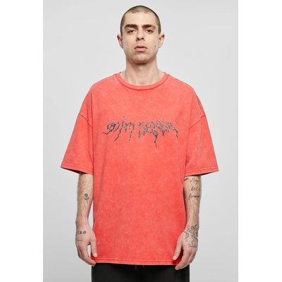 Mister Tee Тениска Sense Goth T-Shirt Washed red XXLUB-SENSE014-00199 - Тъмносив, размер S