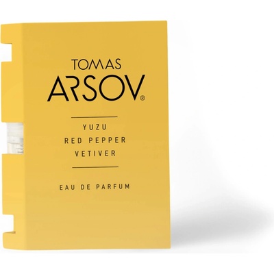 Tomas arsov yuzu red pepper vetiver parfémovaná voda dámská 2 ml vzorek