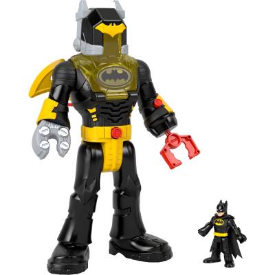 Mattel Игрален комплект Fisher Price Imaginext DC Super Friends - Batman Insider and Exo Suit Robot (HYG31)