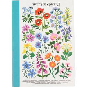 Rex London Тетрадка 60 страници формат A6 Wild Flowers - Rex London (29422)