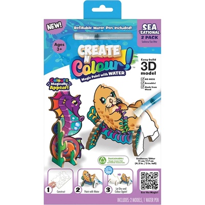Create N Colour Творчески комплект Create N Colour - Морско конче и видра (201023)