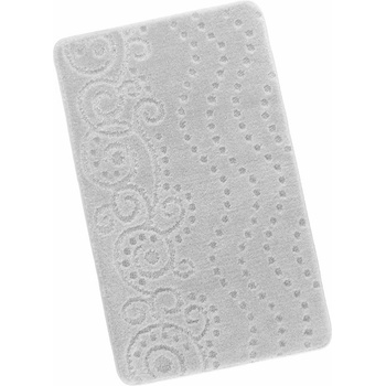 BellaTEX Килимче за баня 60x100cm орнамент светло сиво Bellatex Bellatex | Siv | Home | UNI