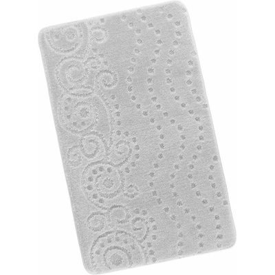 BellaTEX Килимче за баня 60x100cm орнамент светло сиво Bellatex Bellatex | Siv | Home | UNI