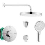 SANITINO - Душ комплект с термостат и вграден нагревател Hansgrohe, аксесоари Kielle, хром SANI21HKK022 (SANI21HKK022)