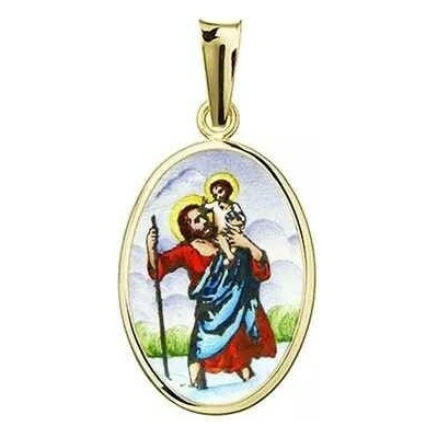 Aljančič Svatý Kryštof madonka 436H zlato