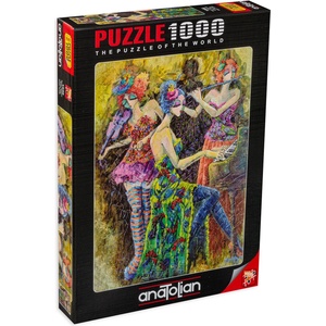 Anatolian Пъзел Anatolian от 1000 части - Цветно трио (P1046)