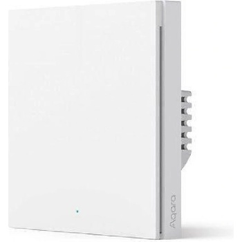 Aqara Смарт стенен ключ Aqara - H1, with neutral, single rocker, бял (WS-EUK03-WHITE)
