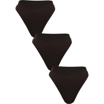 Benysøn Комплект от три - дамски танга Benysøn черна (7204/black) Benysøn | Cheren | ЖЕНИ | M