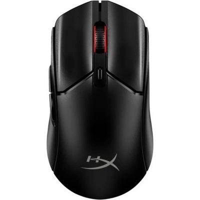 Мишка HyperX Pulsefire Haste 2 Core Wls, оптична (12000dpi), безжична, USB, Bluetooth, черна, гейминг, TTC Gold суич, HyperX Core оптичен сензор, RGB подсветка, 6 програмируеми бутона (8R2E6AA)