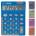 MILAN Calculator 10-digit TOUCH DUO large keys mixed colors, display 6 pcs MILAN Price per 1 pc