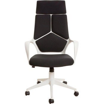 Директорски стол Force White, текстил, Tilt механизъм, до 120 kg, черен (4010140252)