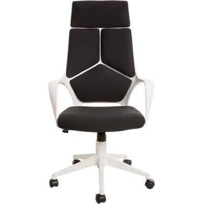 Директорски стол Force White, текстил, Tilt механизъм, до 120 kg, черен (4010140252)