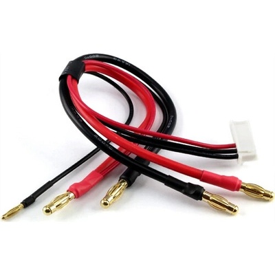 Yeah Racing Nabíjecí kabel pro Hard Case LiPo 2S 4mm