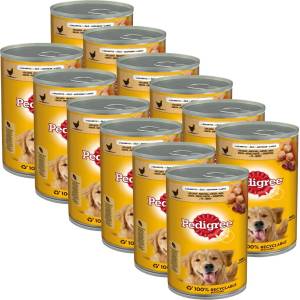 PEDIGREE консерви с пилешко и морков 12 x 1200 g